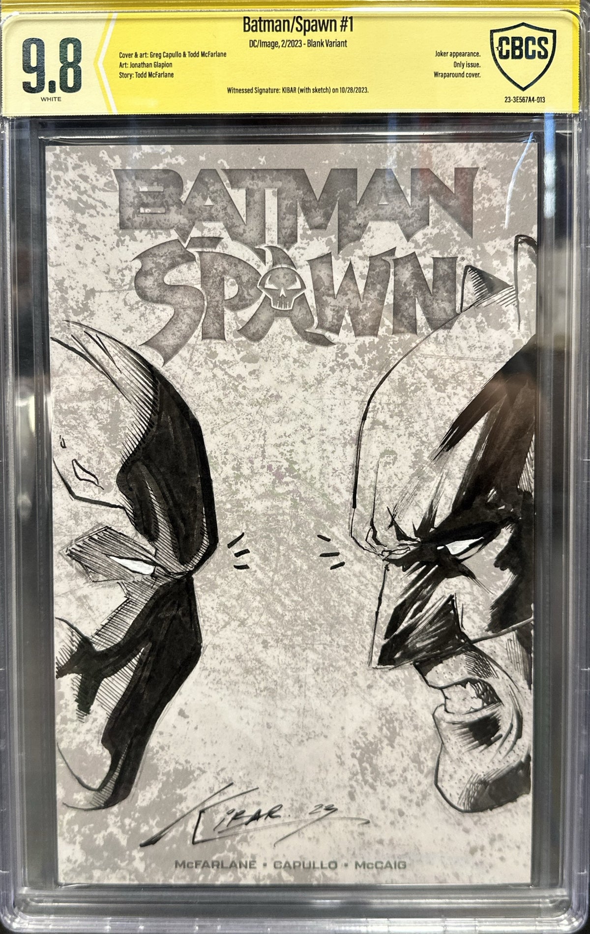 Batman/Spawn #1 CBCS 9.8