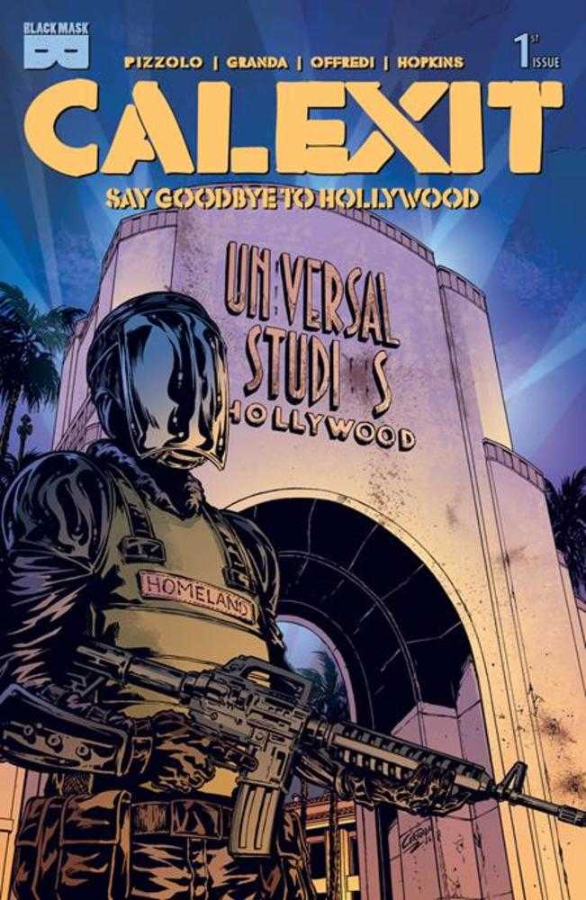 Calexit Say Goodbye To Hollywood #1 (Of 3) Cover F 1:25 Granda Unicity Variant (Mature)