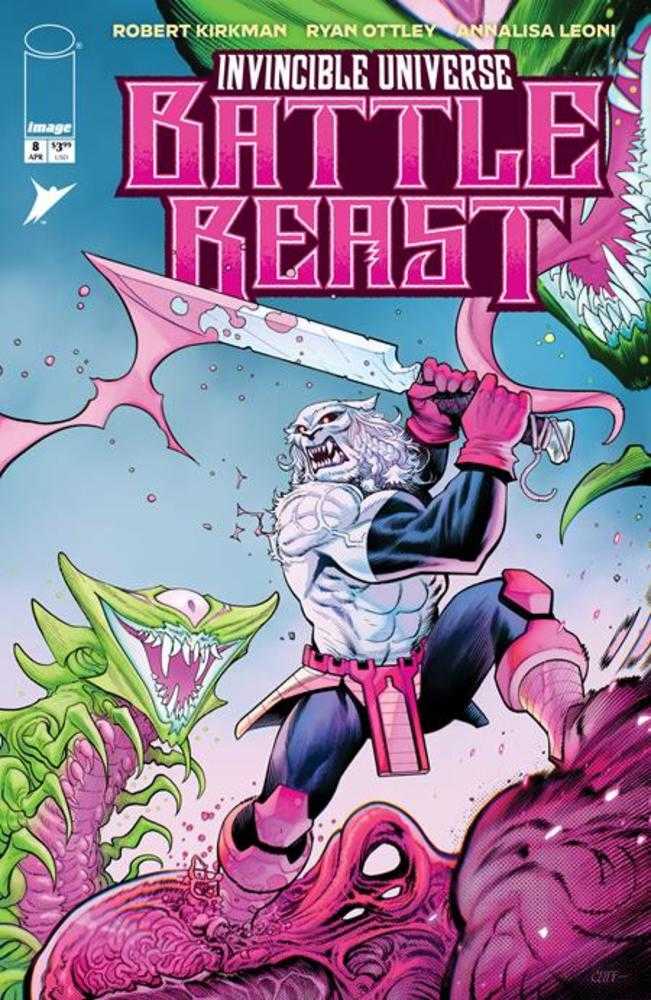 Invincible Universe Battle Beast #8 Cover D 1:25 Cliff Rathburn Variant