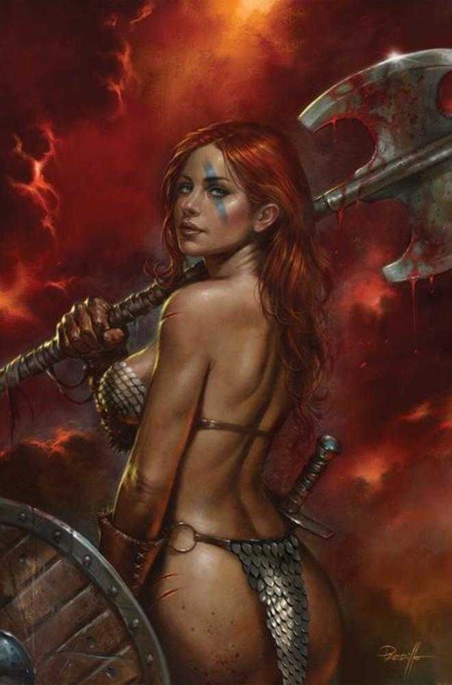 Red Sonja She Devil With A Sword #1 Cover N 1:20 Lucio Parrillo Full Art Variant