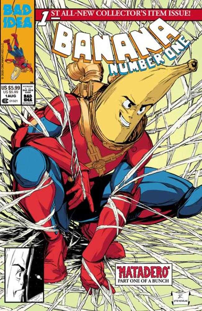 Banana Number One #1 (One Shot) Cover F 1:20 Raymond Gay Homage Variant