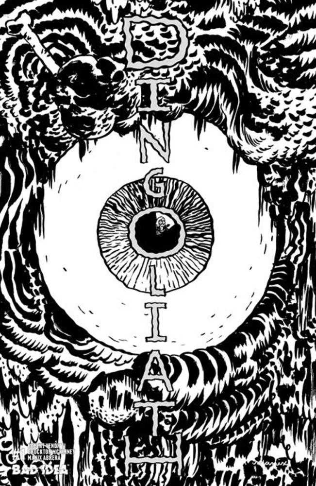 Dingoliath #1 (One Shot) Cover G 1:20 Manix Abrera B/W Variant
