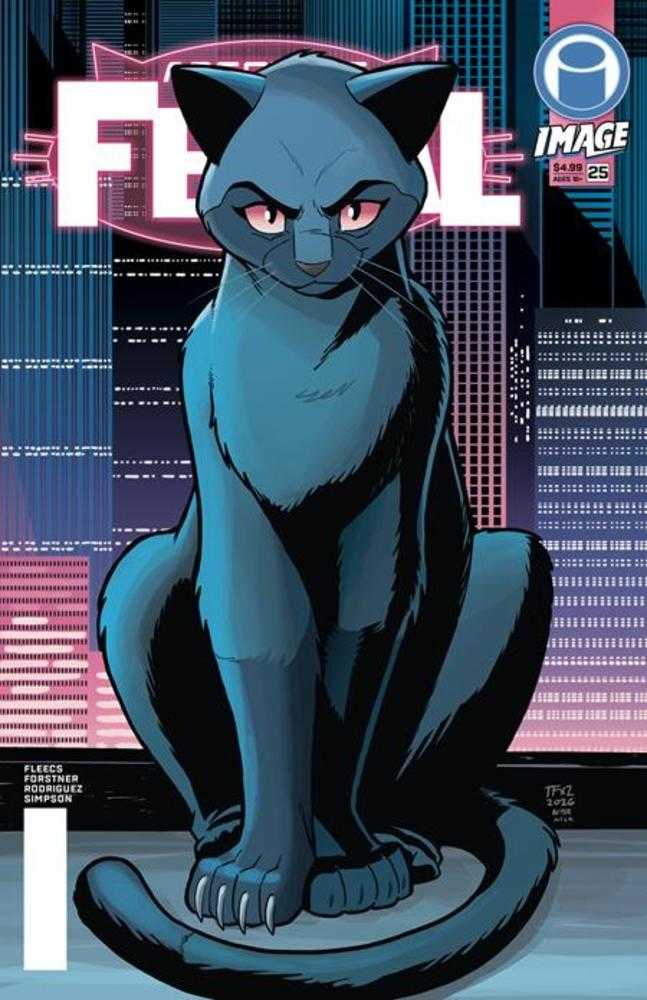 Feral #25 Cover H 1:50 Tony Fleecs & Trish Forstner Absolute Batman Homage Variant
