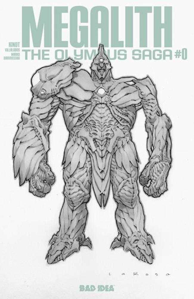 Olympus Saga Megalith #0 (Of 3) Cover E 1:20 Lewis Larosa Bw Variant