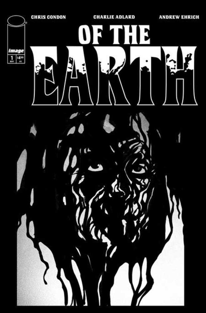 Of The Earth #1 (Of 6) Cover D 1:25 Jacob Phillips Black & White Variant (Mature)