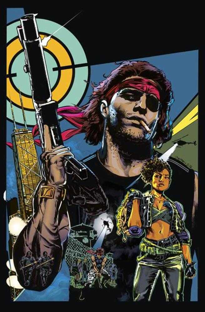 Escape From New York Escape From Chicago #1 Cover G 1:10 Stephen Mooney Virgin Card Stock Variant