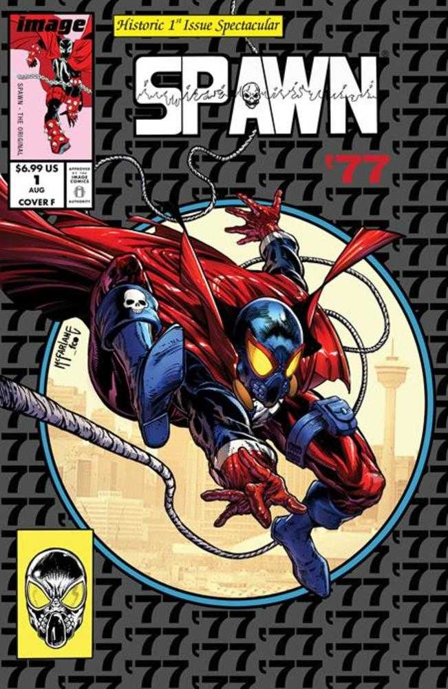 Spawn 77 #1 (Of 3) Cover F 1:25 Todd McFarlane Retro Logo Variant