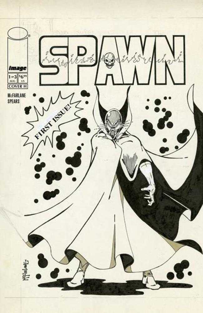 Spawn 77 #1 (Of 3) Cover H 1:100 Todd McFarlane Original 1977 Variant