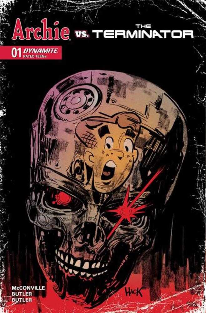 Archie vs The Terminator #1 Cover M 1:10 Robert Hack Foil Variant