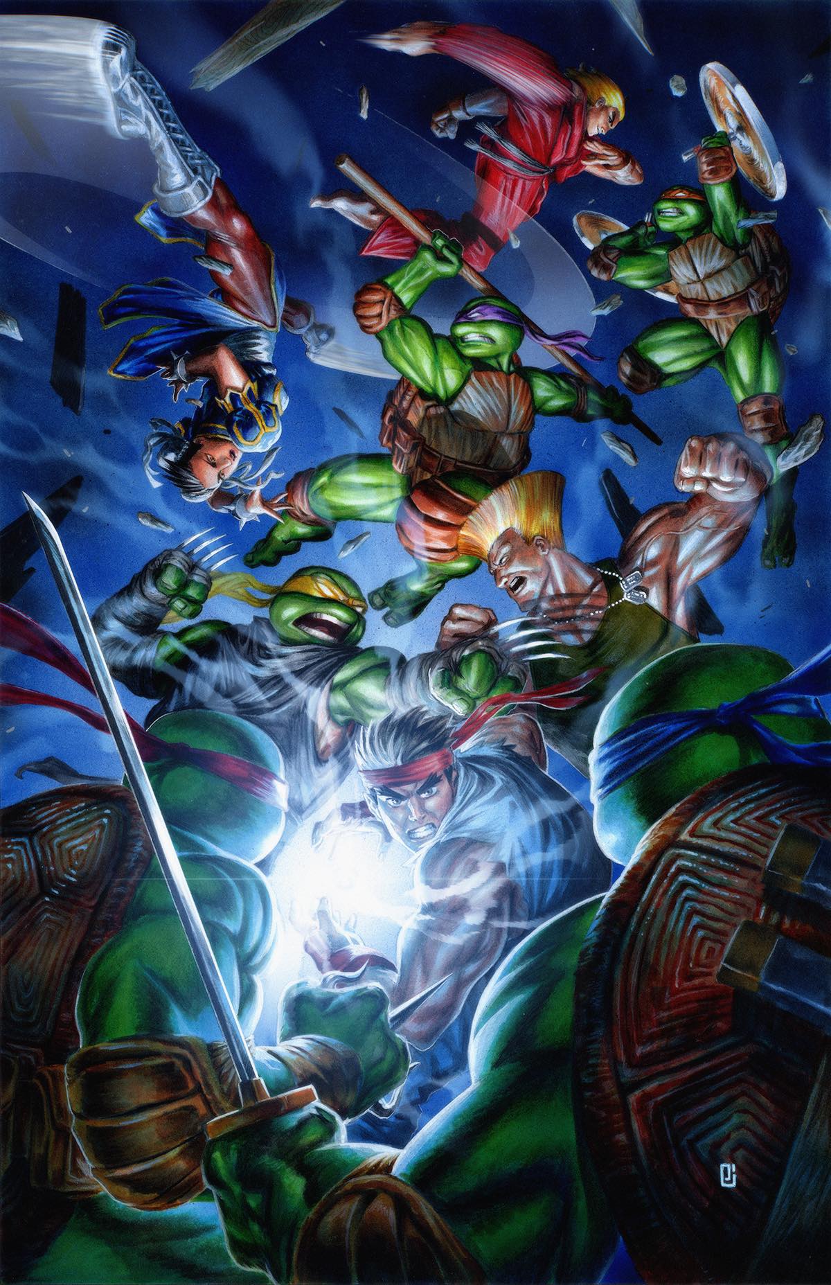 STREET FIGHTER VS TMNT #1