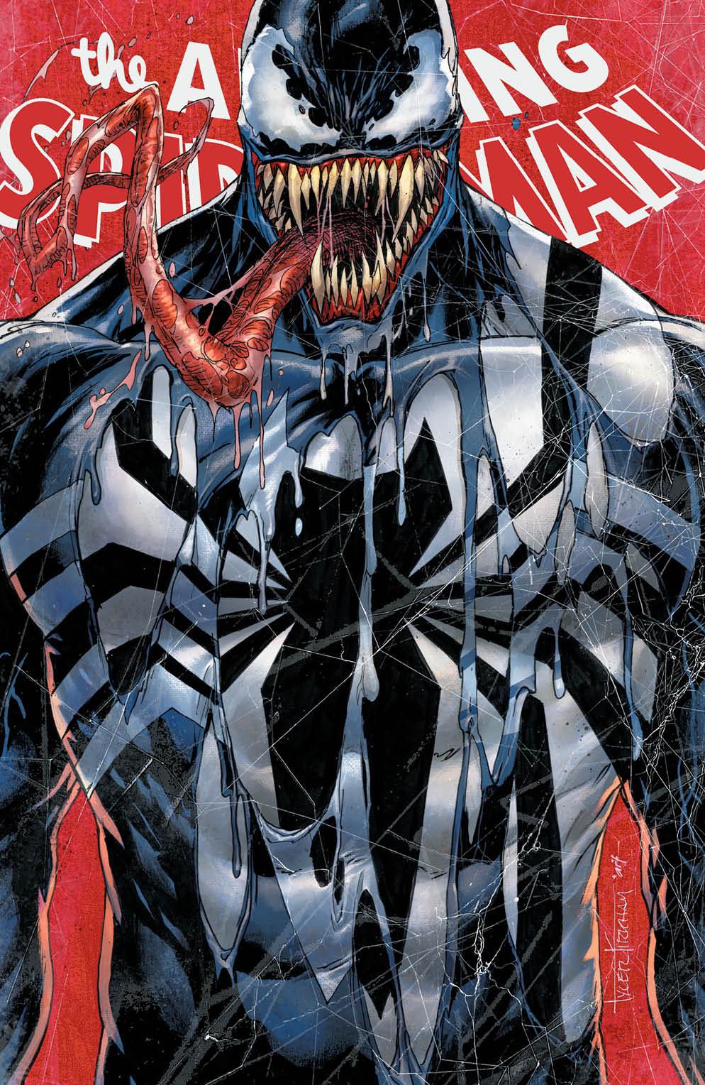 AMAZING SPIDER-MAN #37 TYLER KIRKHAM VENOM / ANTI-VENOM