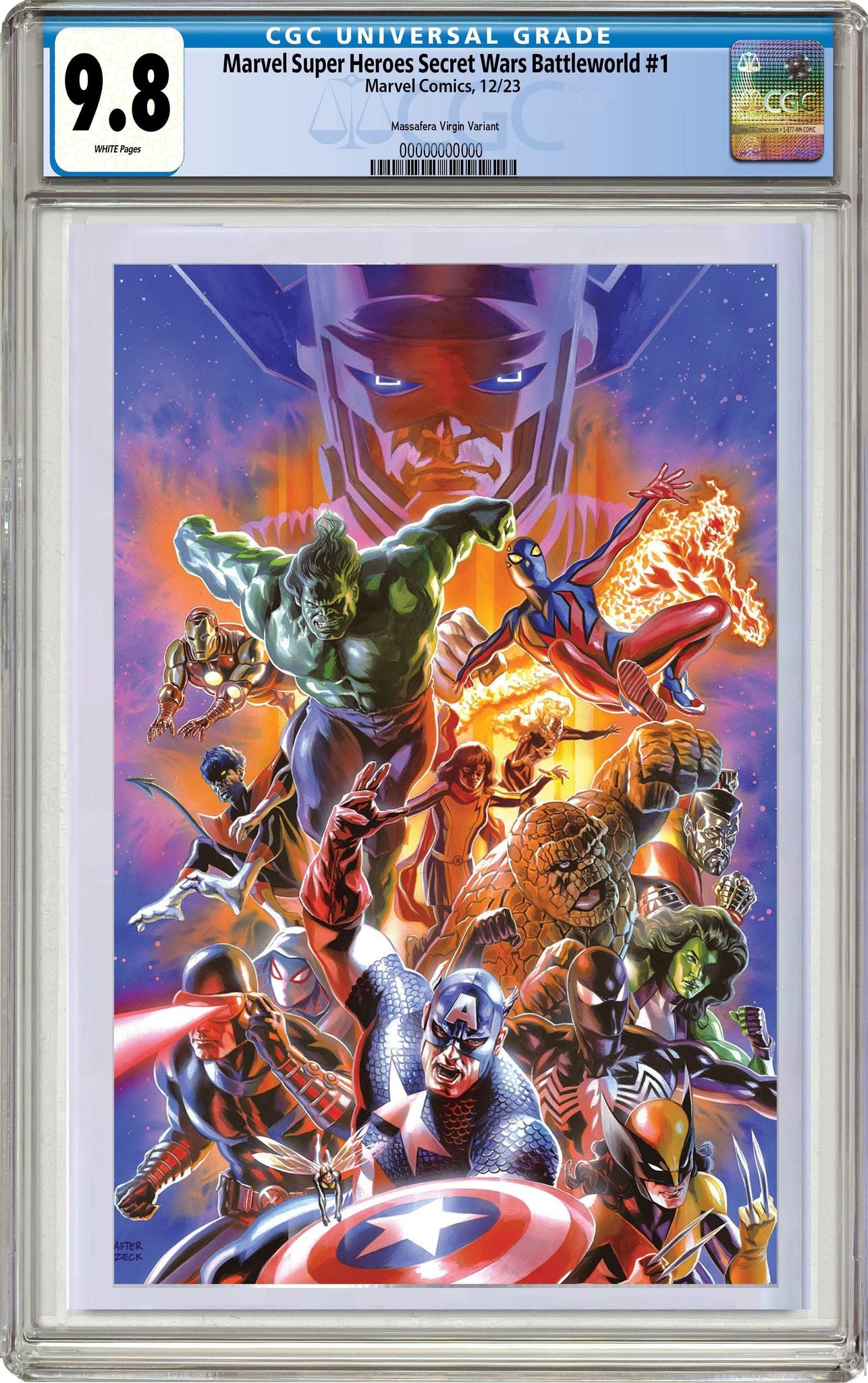 Secret Wars: Battleworld #1 Shared Variant Cover art by Felipe Massaferai