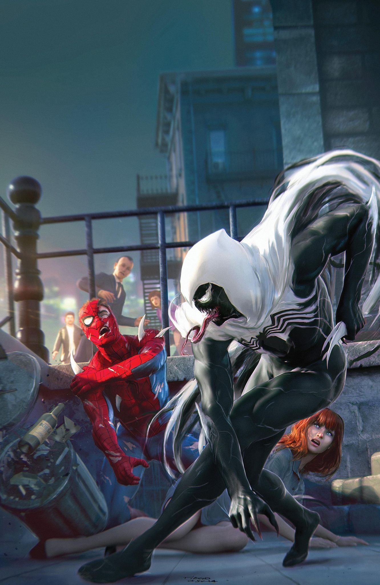 What If...? Venom #1 by Tiago Da Silva