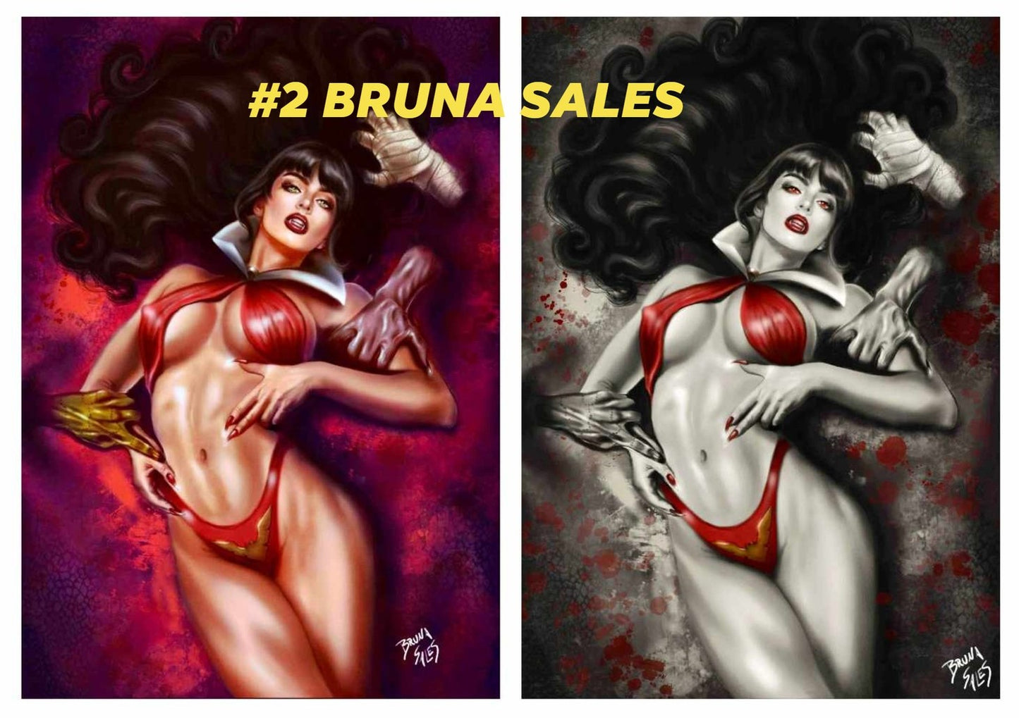 VAMPIRELLA #666 Bruna Sales Exclusive