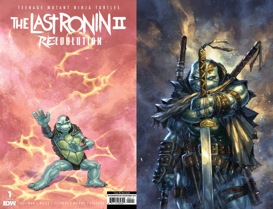 TMNT LAST RONIN II RE-EVOLUTION #1 EXCLUSIVE COVER ART BY ALAN QUAH