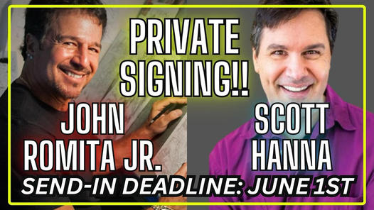 JOHN ROMITA JR AND SCOTT HANNA - Signature Services