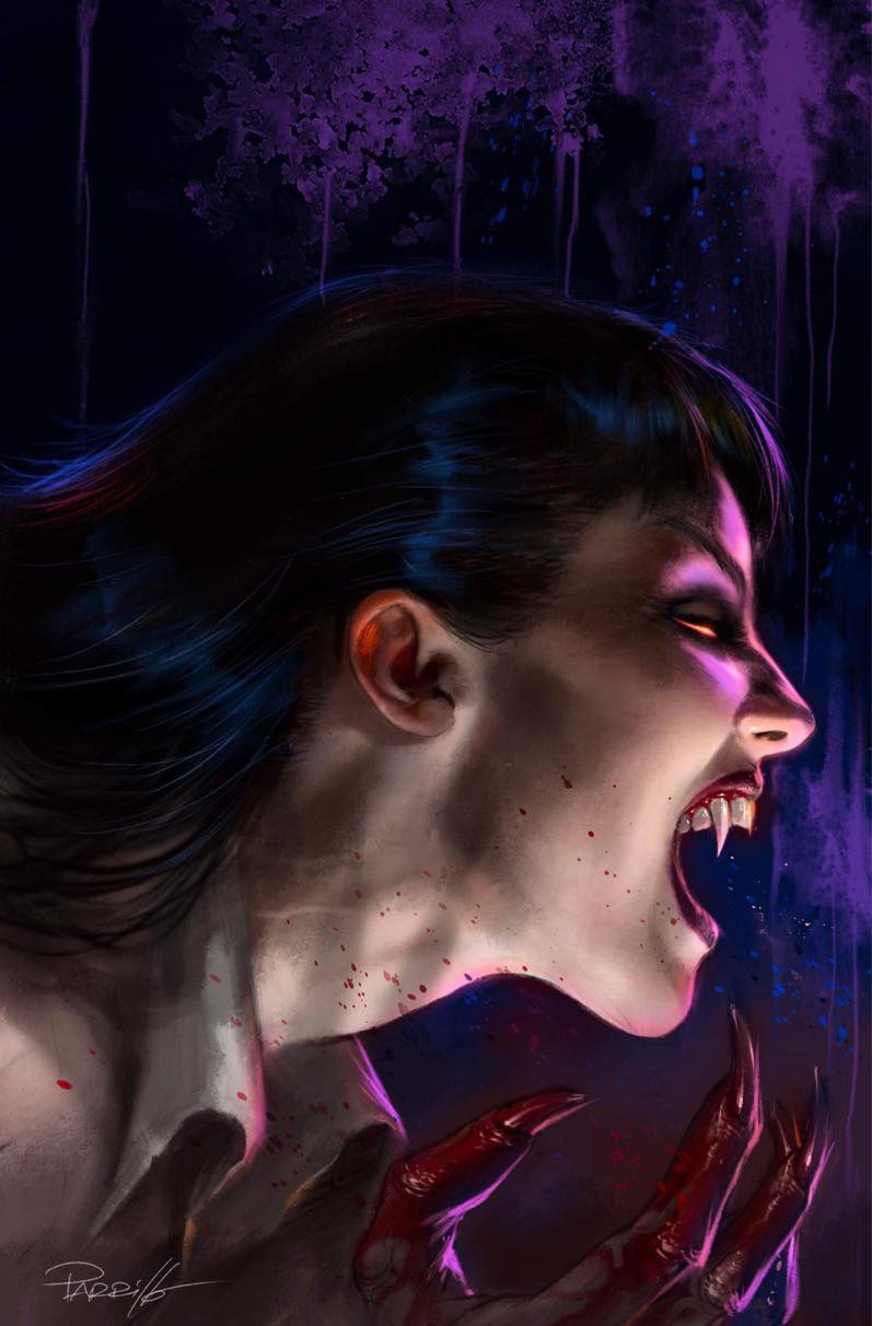 RED SONJA EMPIRE OF THE DAMNED #2 AND VAMPIRELLA #669 BY Lucio Parrillo