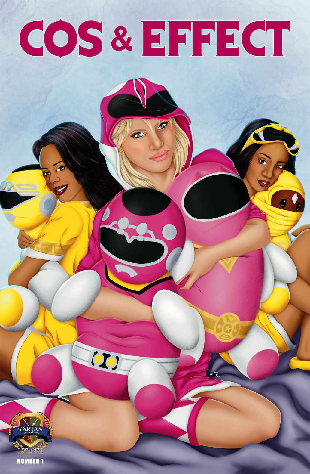COS & EFFECT #1 - SKETCH ELLIS MMPR SLUMBER PARTY