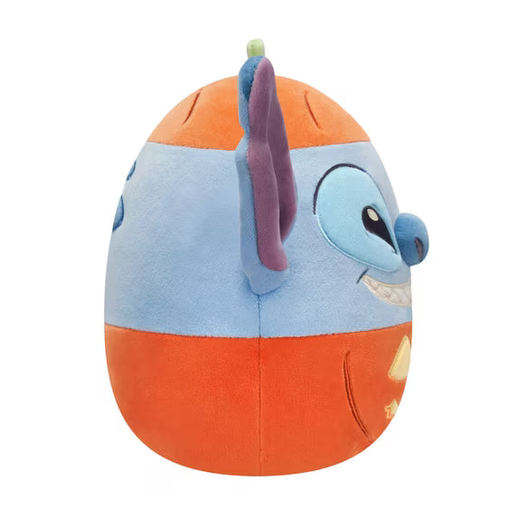 Squishmallows Official 8 inch Disney Halloween Stitch in Jack-O-Lantern - Child's Ultra Soft Stuffed Plush Toy
