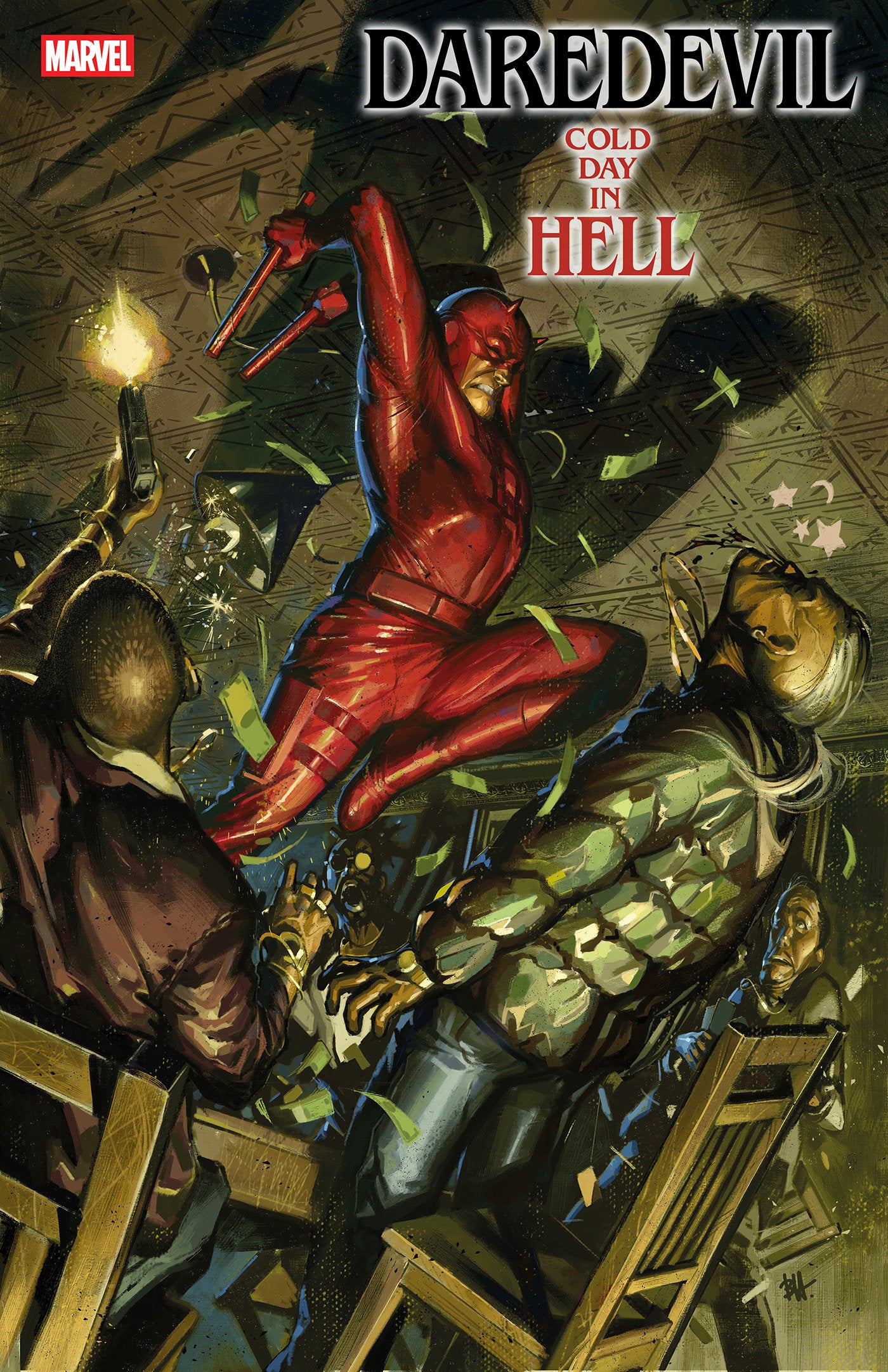 Daredevil: Cold Day In Hell #1 Ben Harvey 1:25 Variant