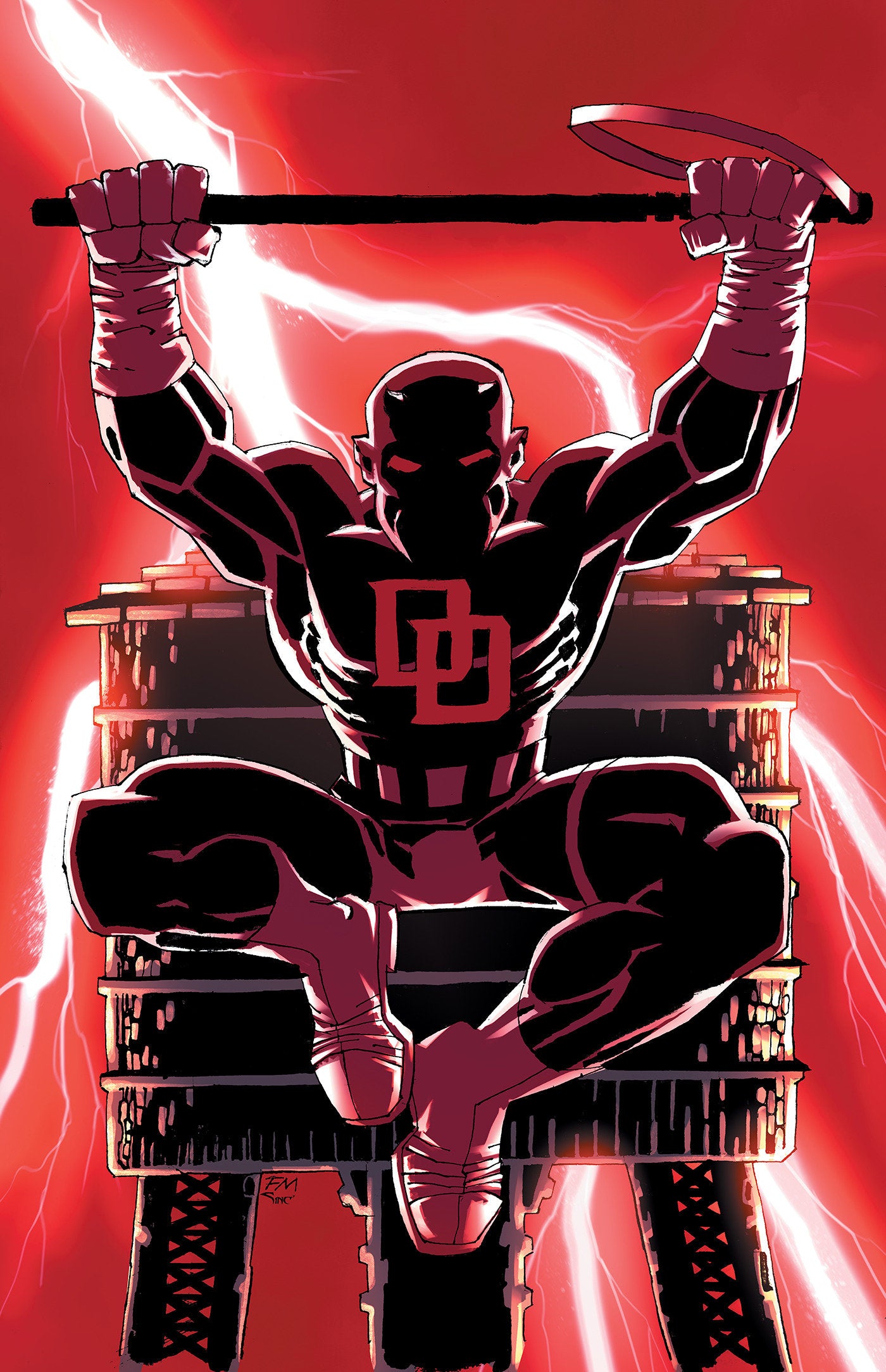 Daredevil: Cold Day In Hell #1 Frank Miller 1:50 Full Art Variant