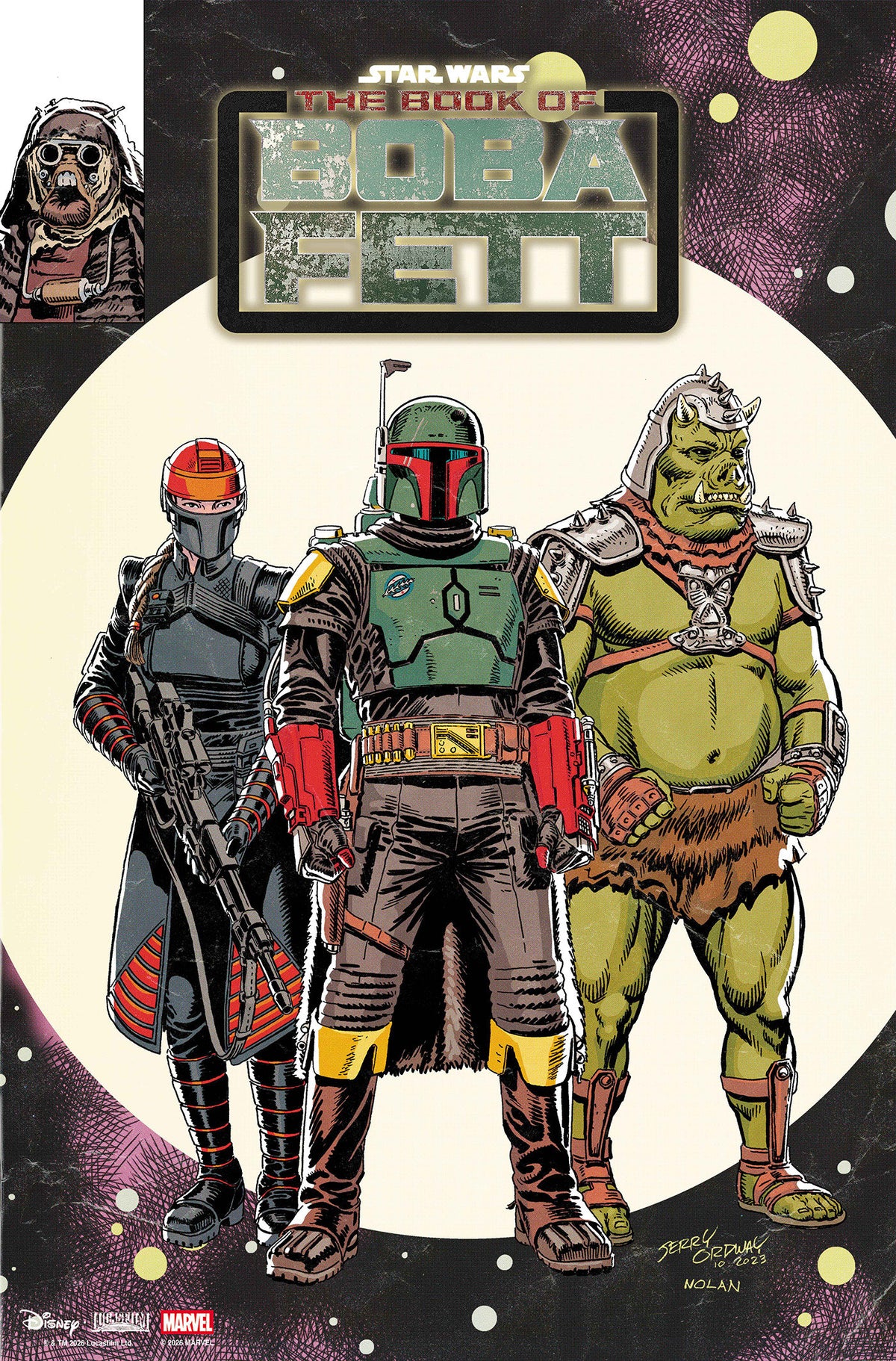 Star Wars: The Book Of Boba Fett #1 1:25 Jerry Ordway Variant