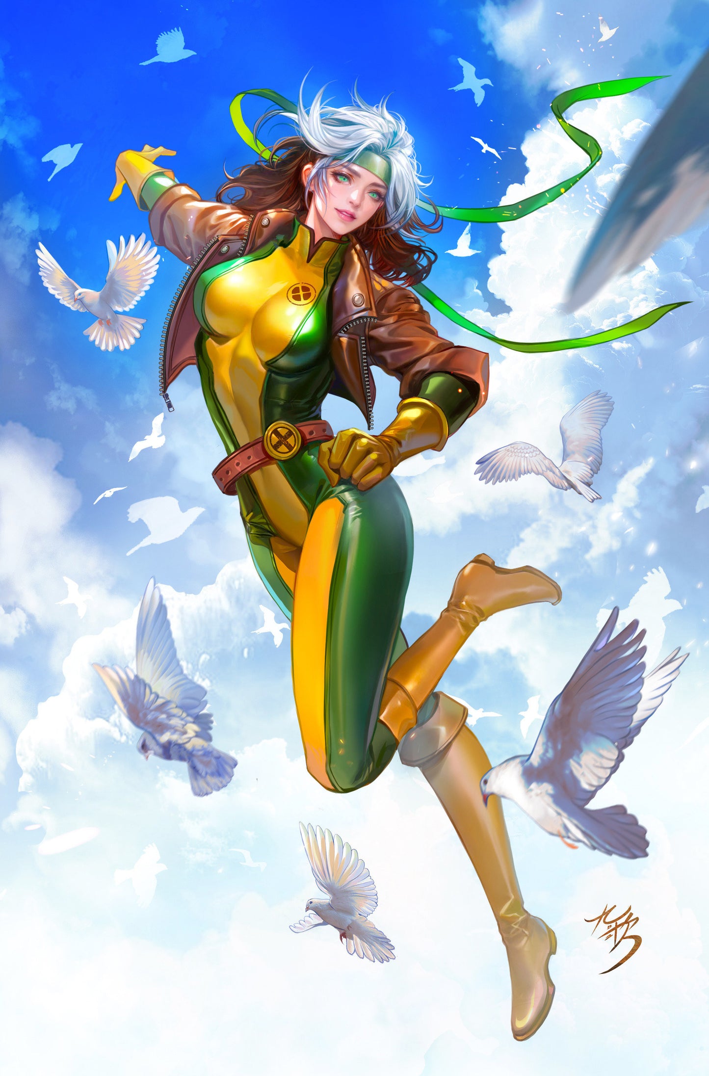 Uncanny X Men #20 1:50 Fanyang Rogue Full Art Variant