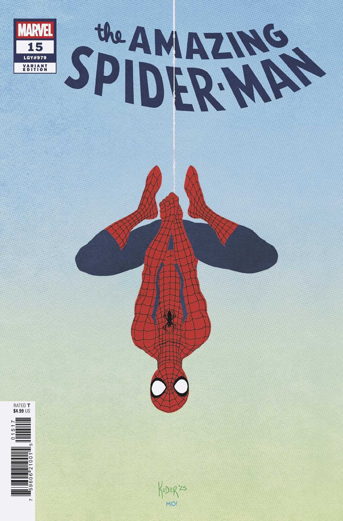 Amazing Spider-Man #15 1:25 Aaron Kuder Variant