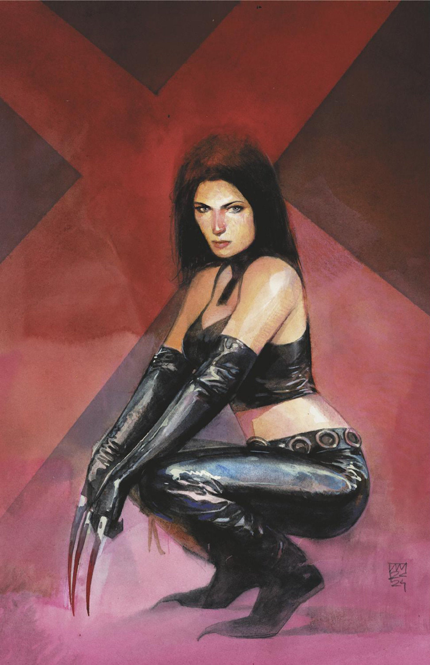 Laura Kinney: Wolverine #5 Alex Maleev X-23 1:50 Full Art Variant