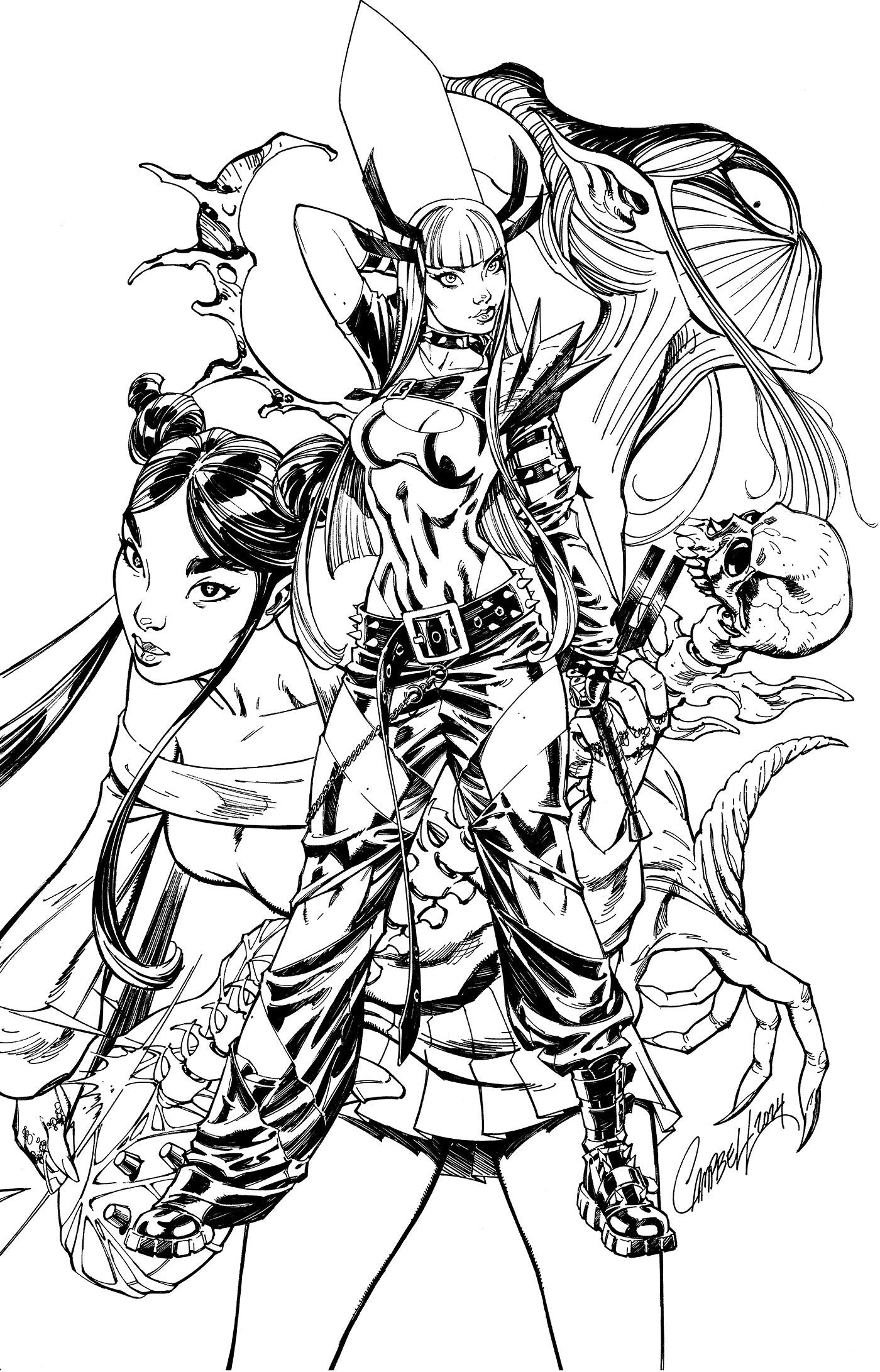 Magik #2 J. Scott Campbell 1:25 Ratio Virgin 2nd Print Variant