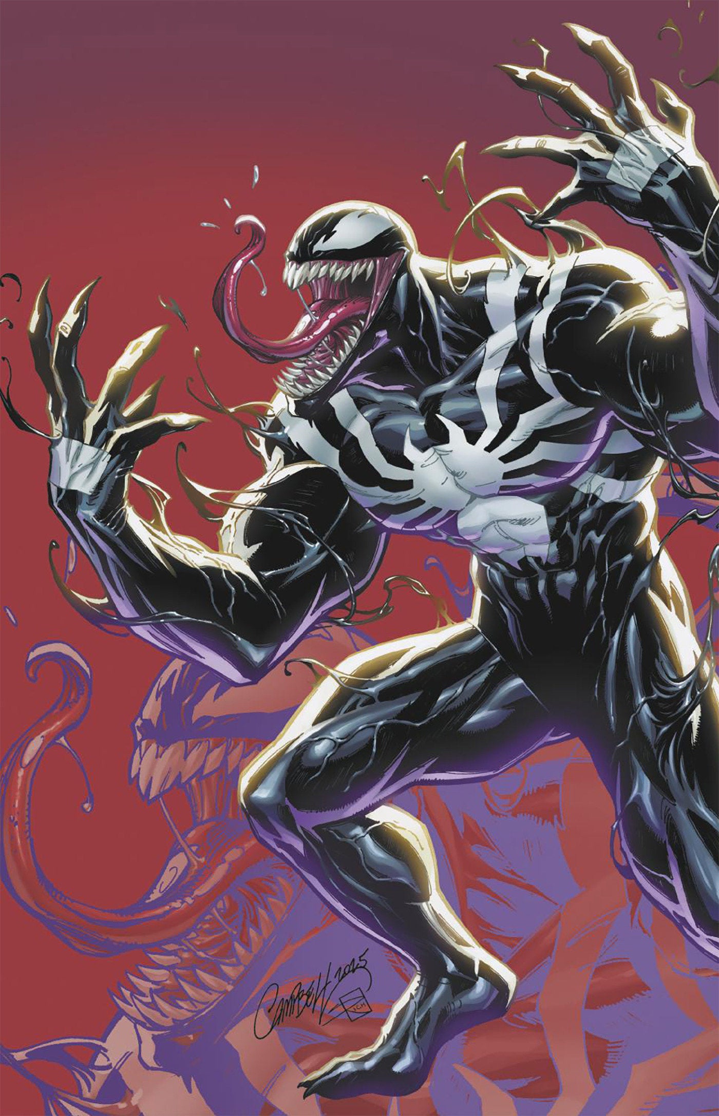 All-New Venom #9 1:100 J. Scott Campbell Just Spectacular Collection Full Art Variant