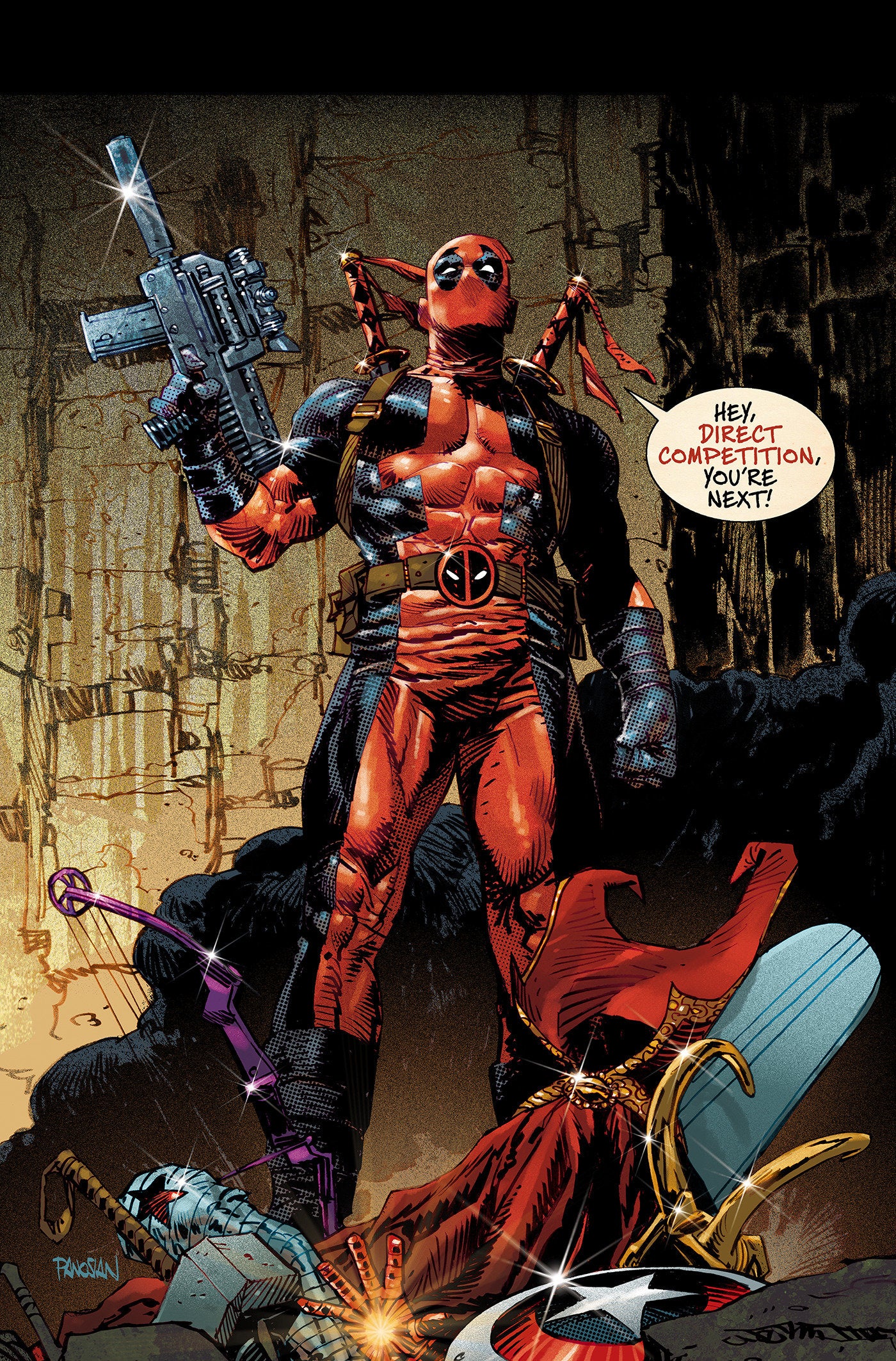 Deadpool Kills The Marvel Universe One Last Time #1 Dan Panosian 1:100 Full Art Variant