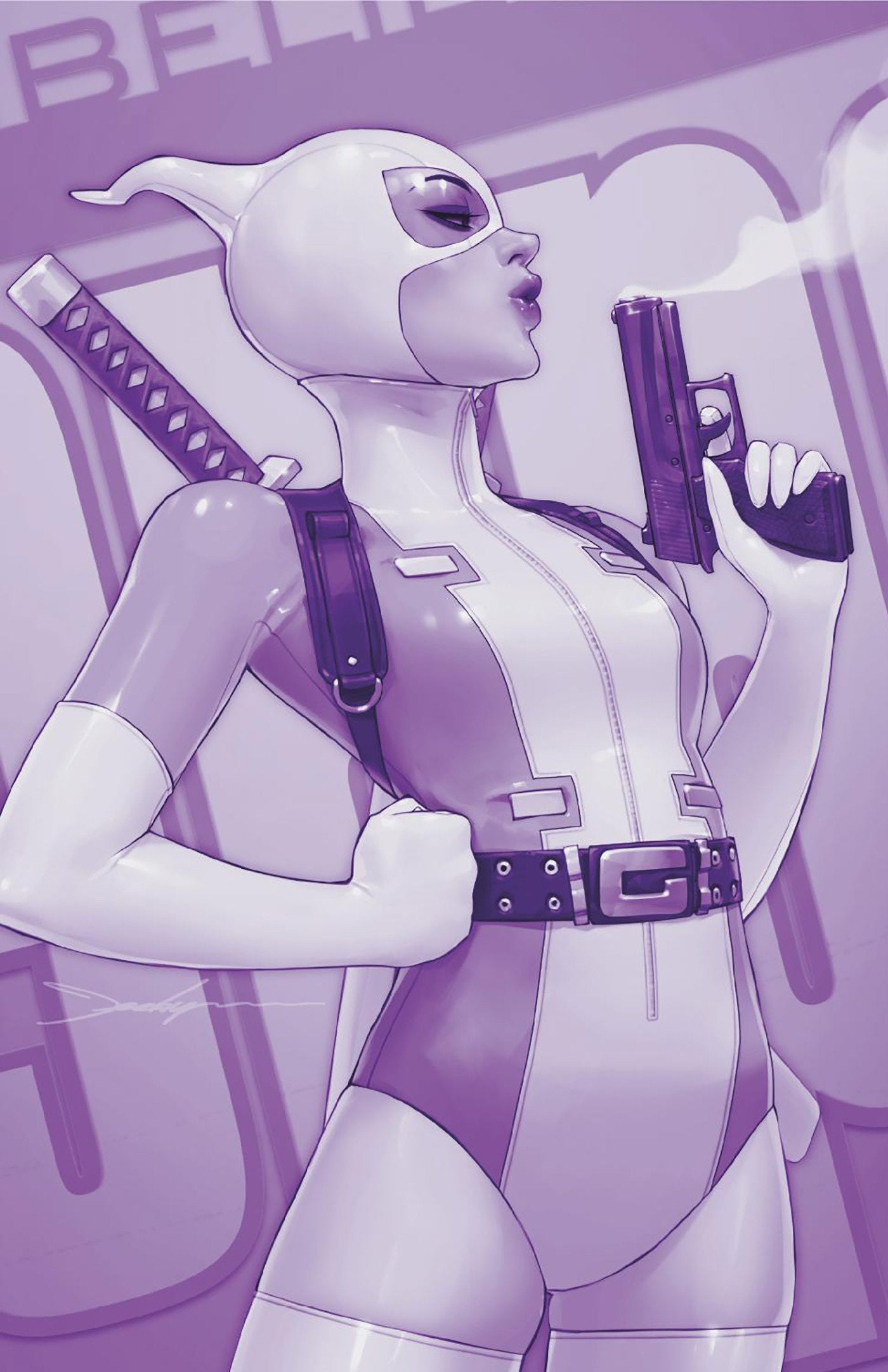 Gwenpool #1 1:25 Jeehyung Lee Ratio Virgin 2nd Print Variant