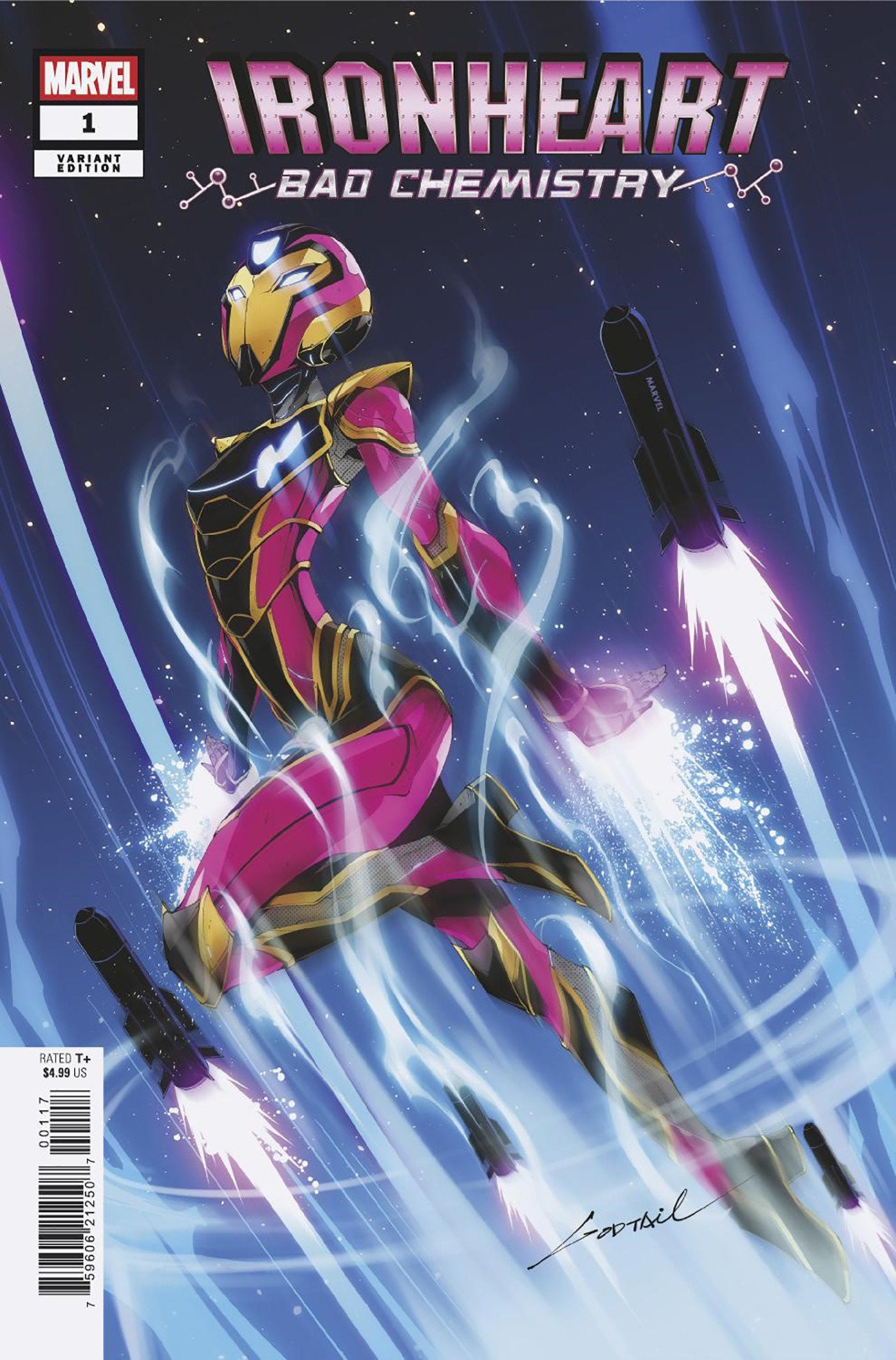 Ironheart: Bad Chemistry #1 Godtail 1:25 Variant