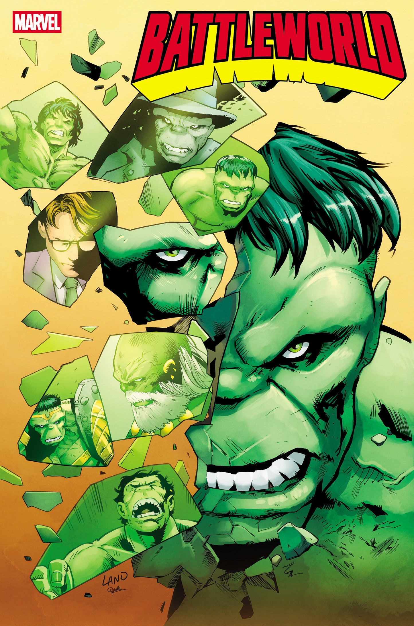 Battleworld #2 1:25 Greg Land Variant