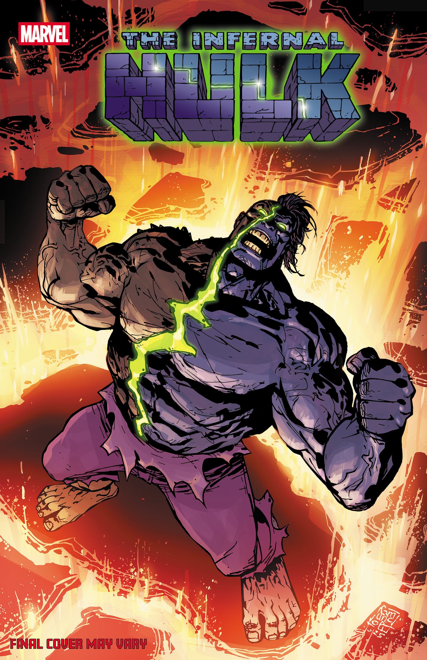 Infernal Hulk #5 1:25 Giuseppe Camuncoli Variant