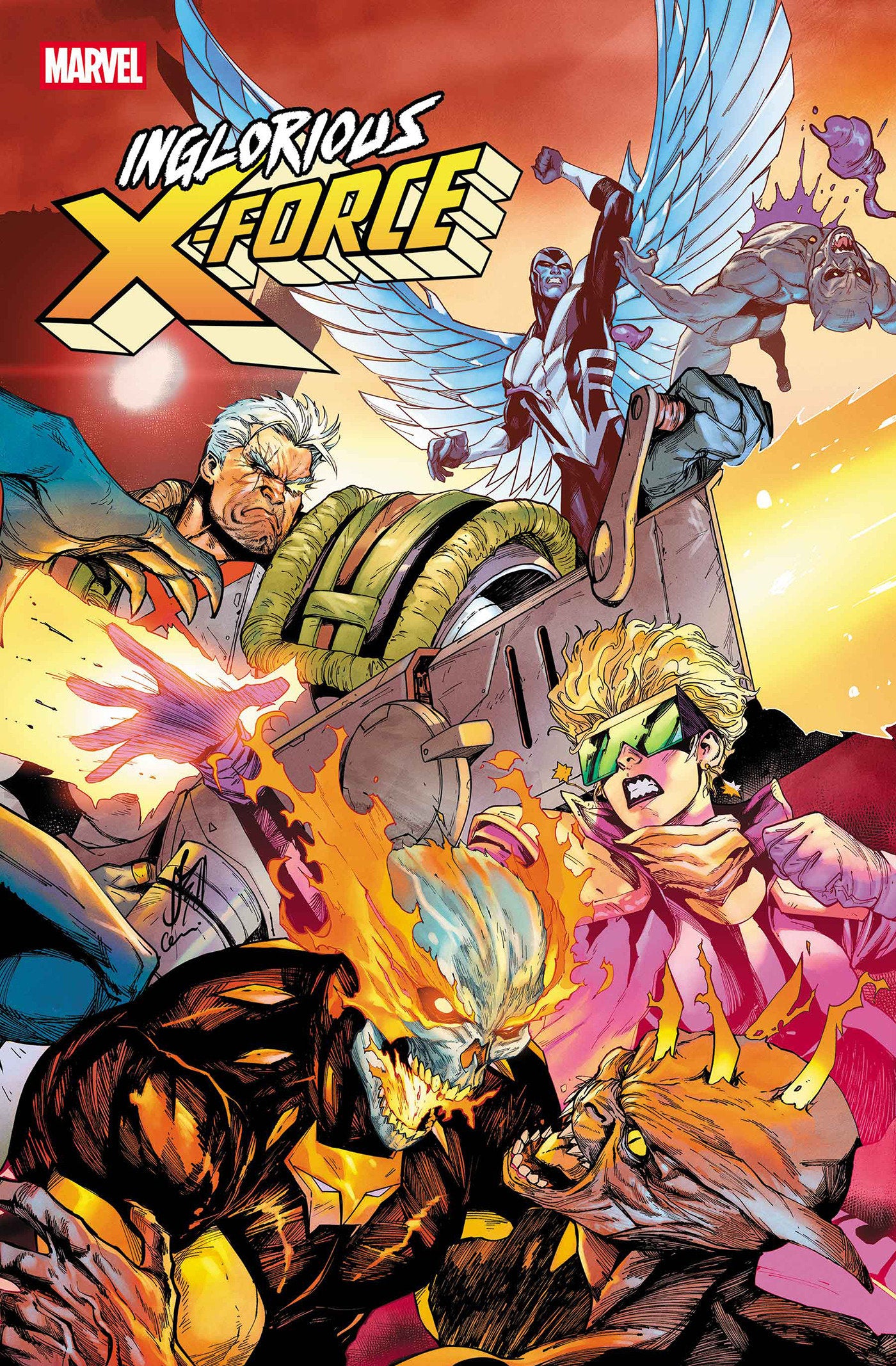 Inglorious X Force #2 Stefano Caselli Variant