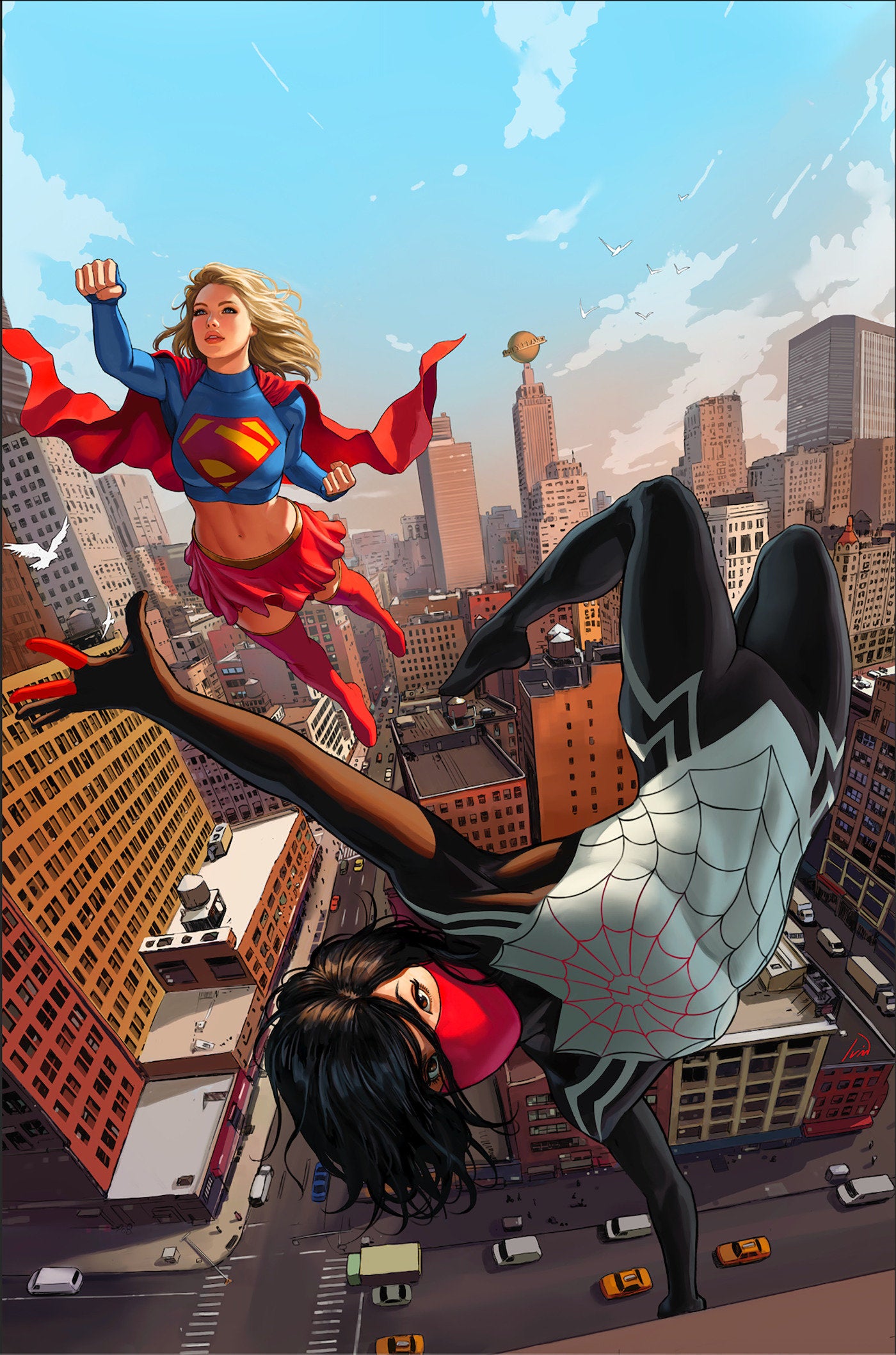 Marvel/DC: Spider-Man/Superman #1 1:100 Ivan Talavera Full Art Variant