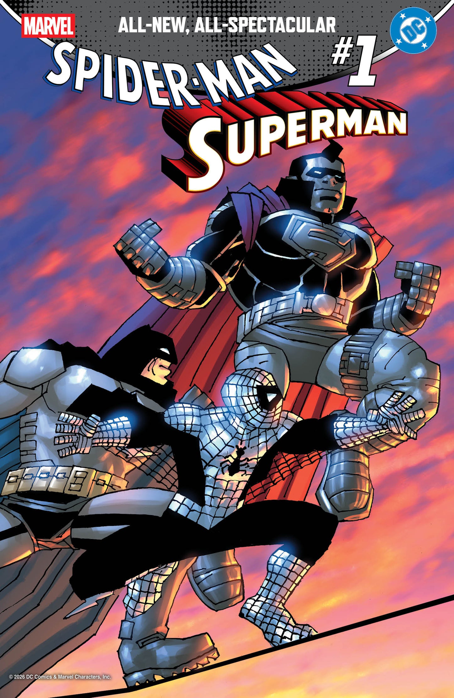 Marvel/DC: Spider-Man/Superman #1 1:50 Frank Miller Variant