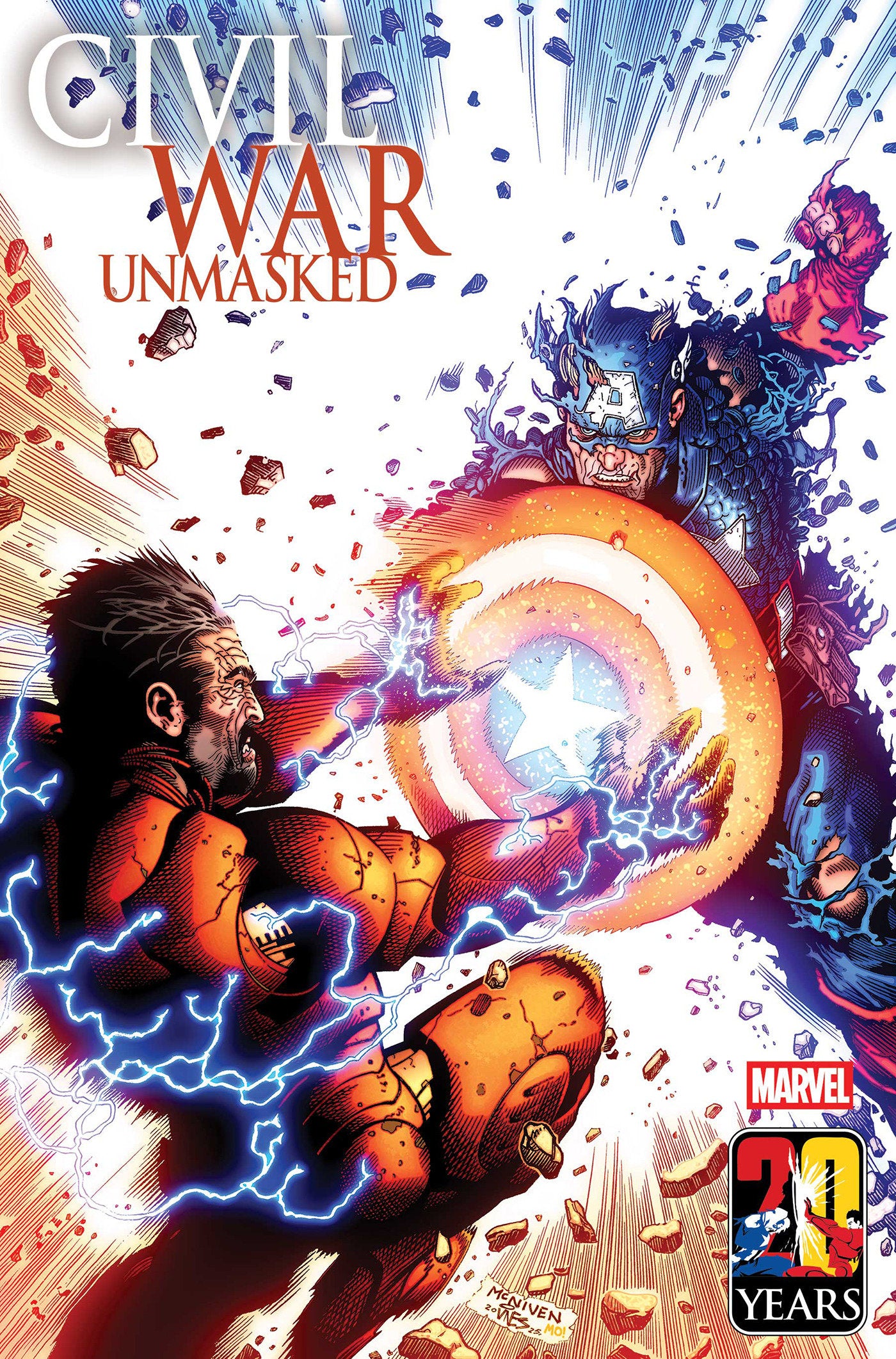 Civil War: Unmasked #1 1:25 Steve Mcniven Variant
