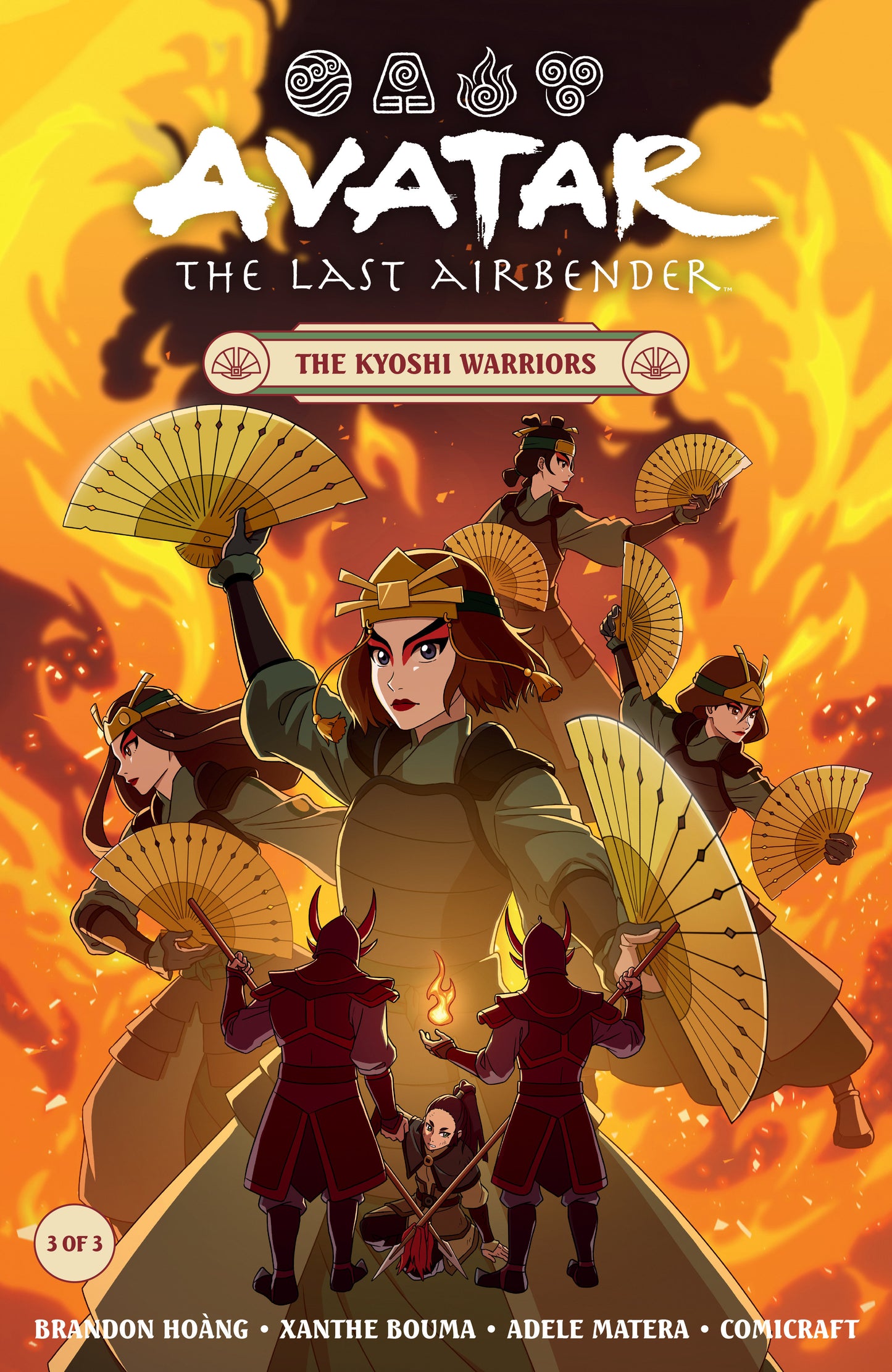 Avatar: The Last Airbender - The Kyoshi Warriors #3 (Cover A) (Danielle Weires)