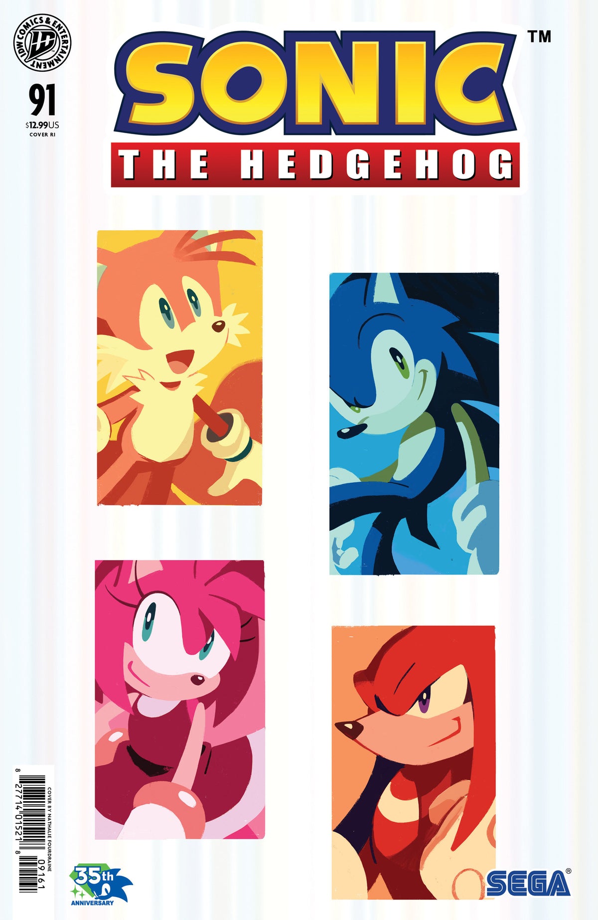 Sonic The Hedgehog #91 1:10 Foil (Fourdraine)