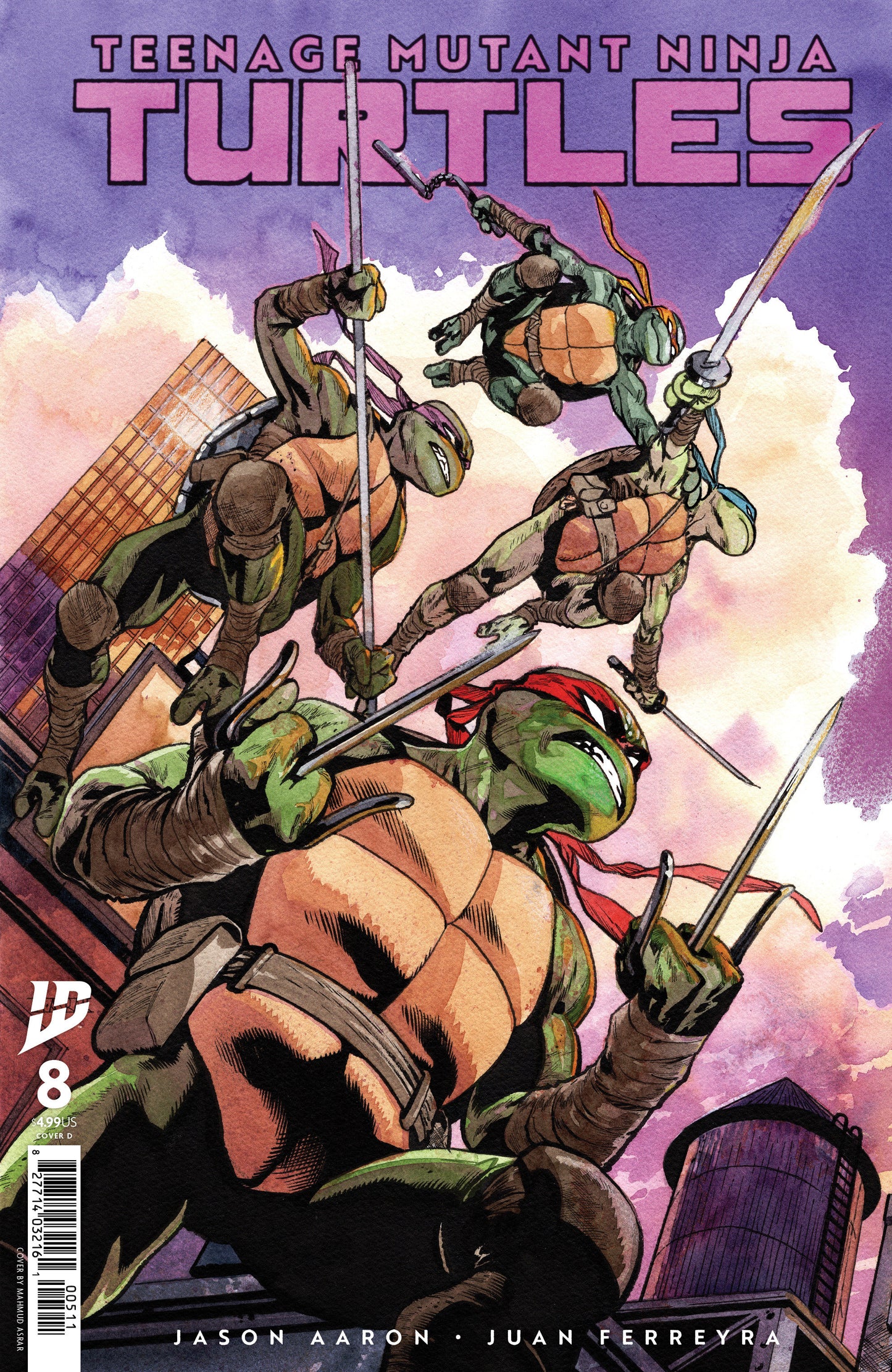 Teenage Mutant Ninja Turtles 2024 #8 Cover D Asrar