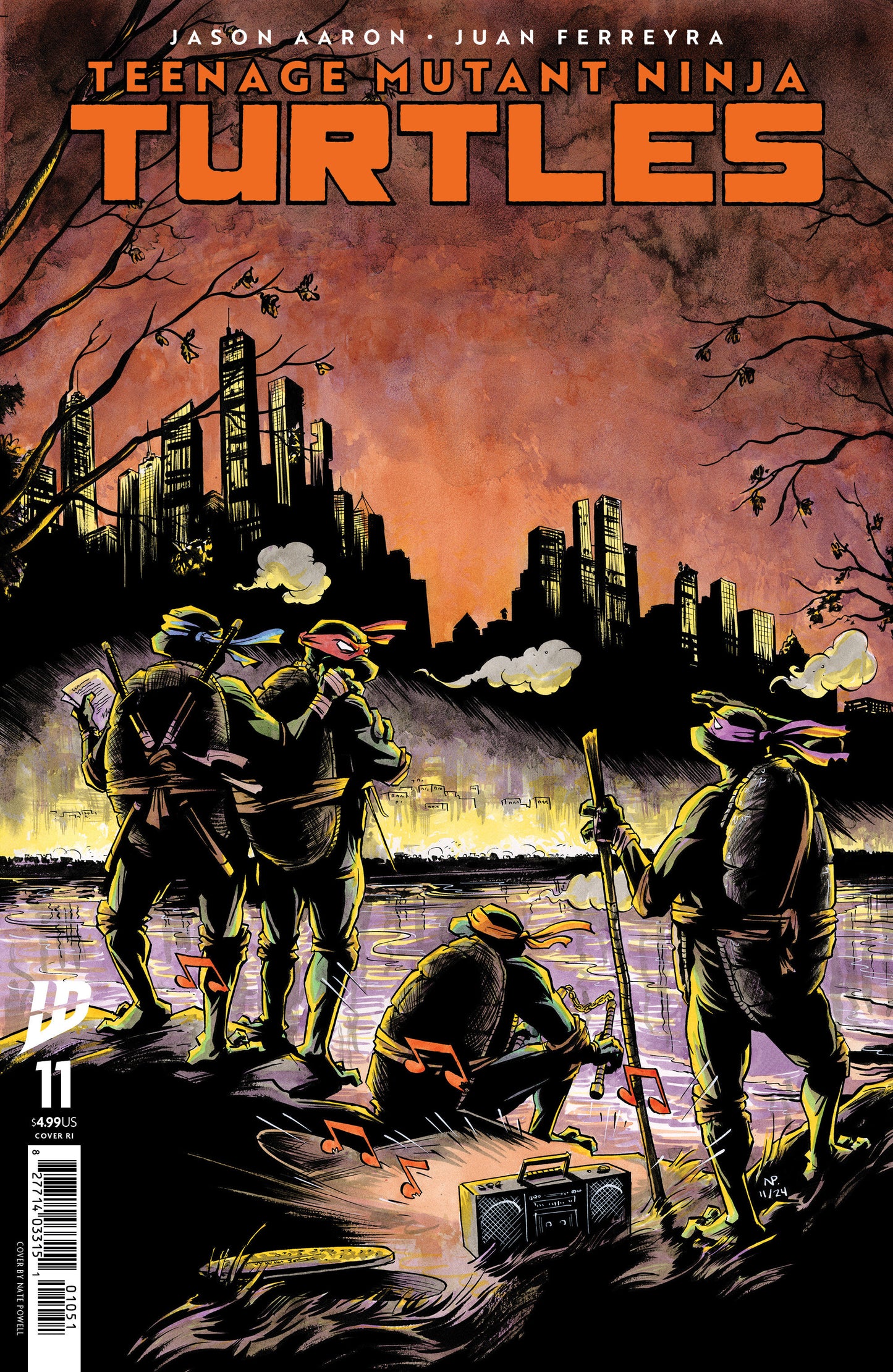 Teenage Mutant Ninja Turtles #11 1:25 (Powell)