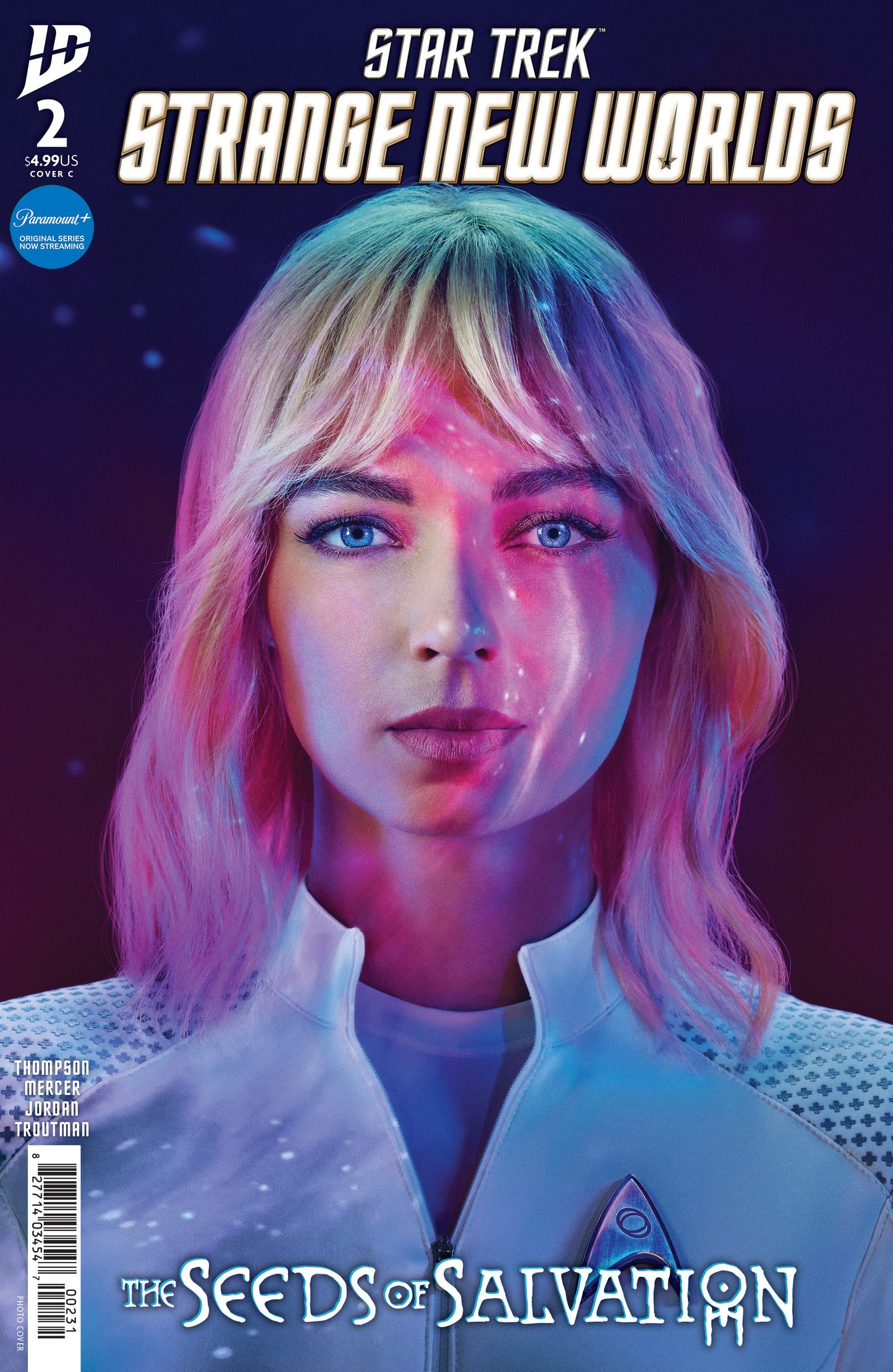 Star Trek: Strange New Worlds The Seeds Of Salvation #2 Variant C (Photo Variant)