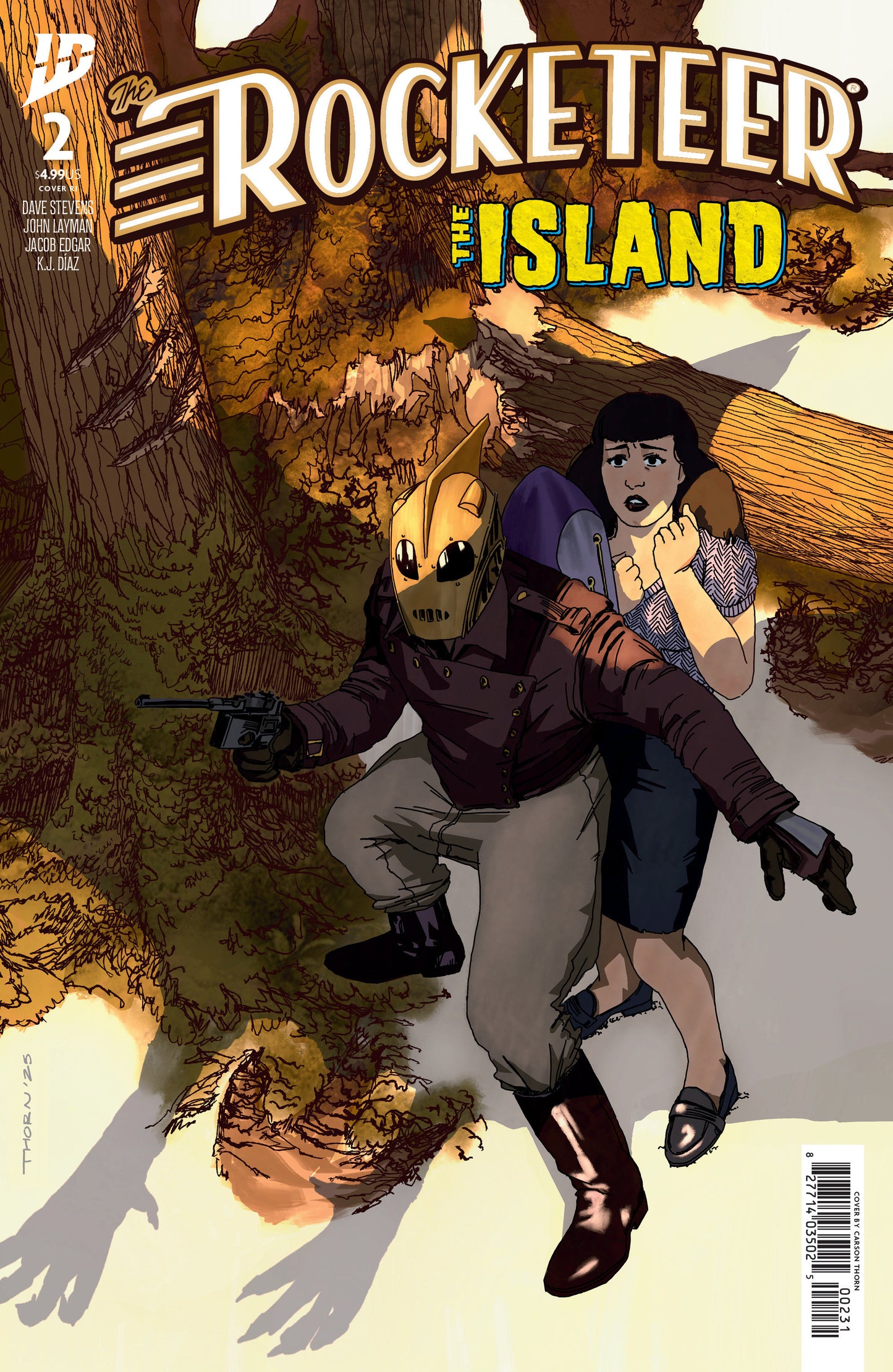 The Rocketeer: The Island #2 1:10 (Thorn)