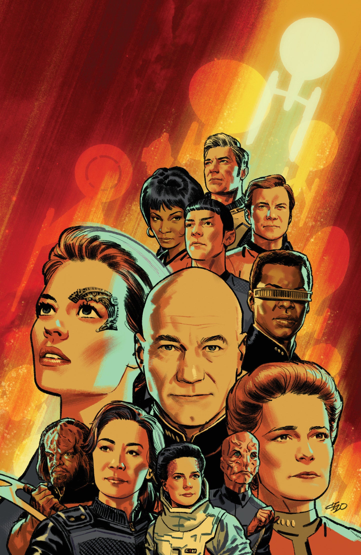 Star Trek: 60th Anniversary Special 1:25 (Cho Full Art)
