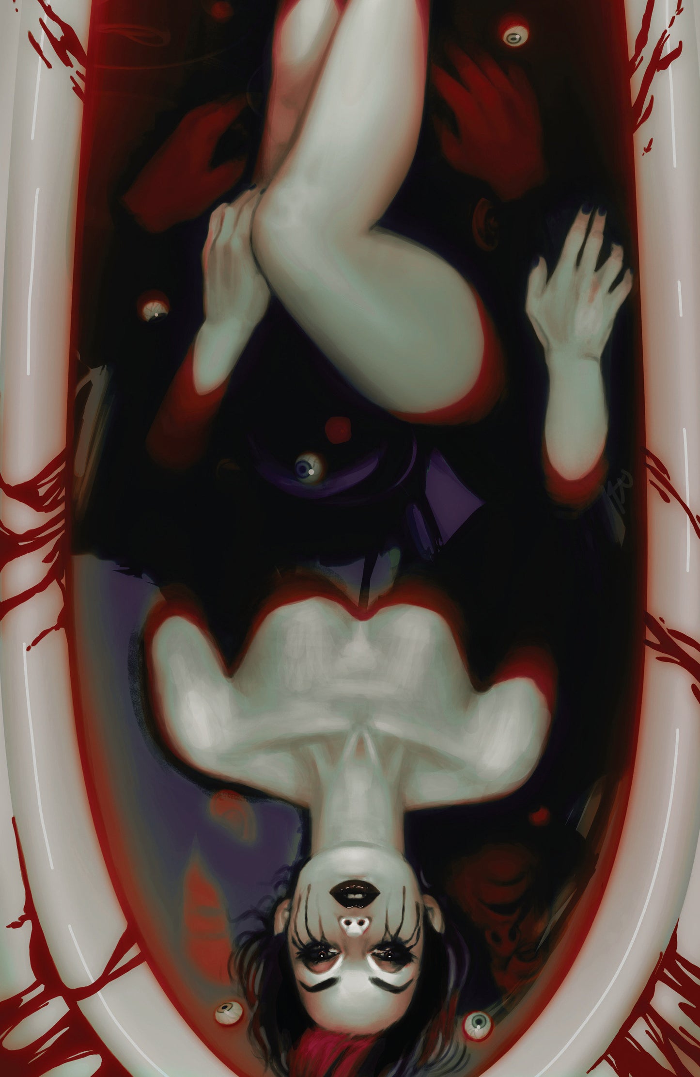 Hello Darkness #24 D 1:10 Variant Edition (Full Art, Puebla)