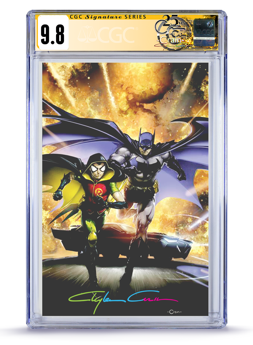 CGC Signature Series Infinity (3Color) Signed PREORDER: Trade Dress Batman & Robin No. 26