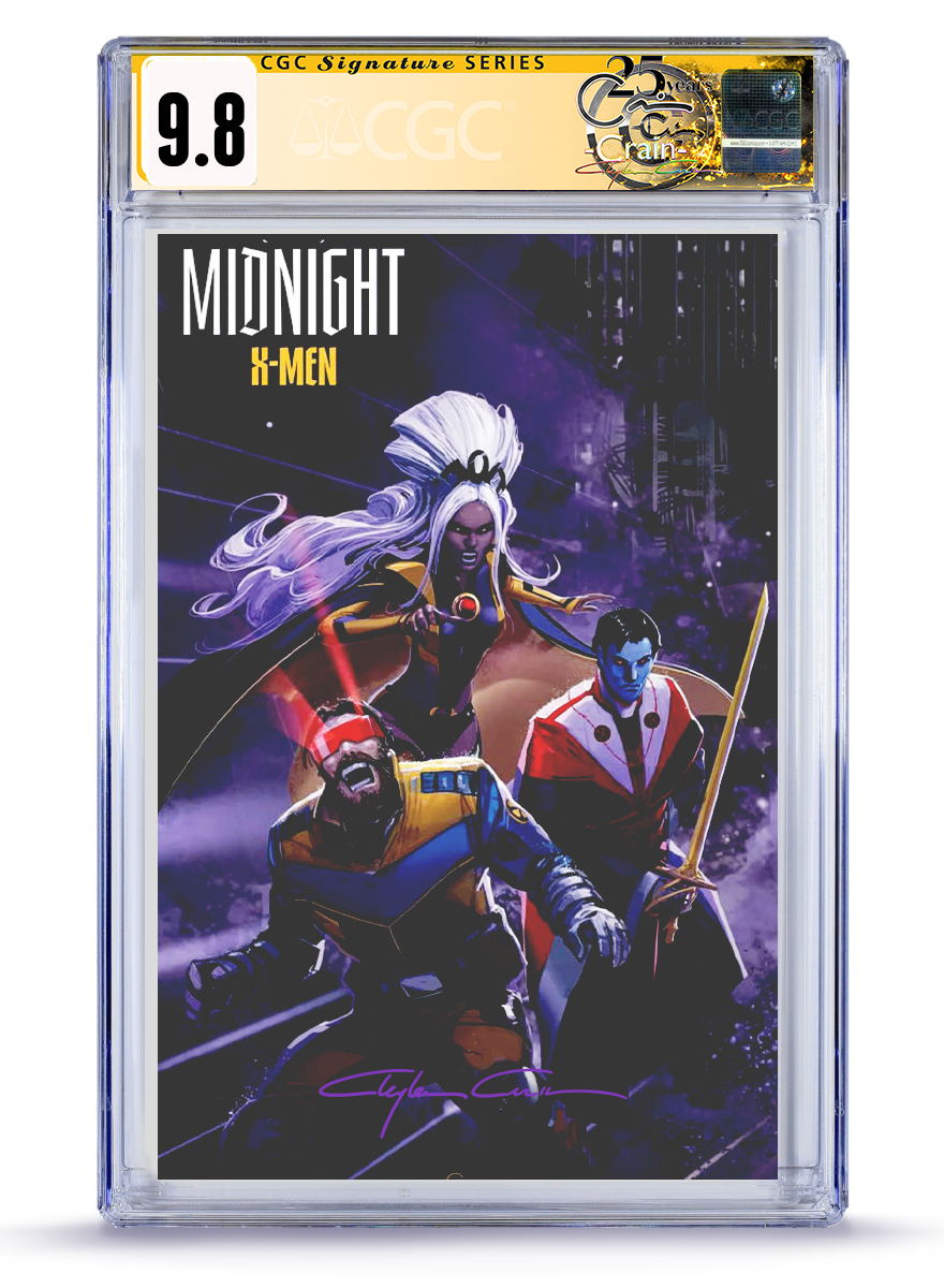 PREORDER: Midnight X-Men No.1 TRADE DRESS Classic Signature 9.8 CGC Signature Series